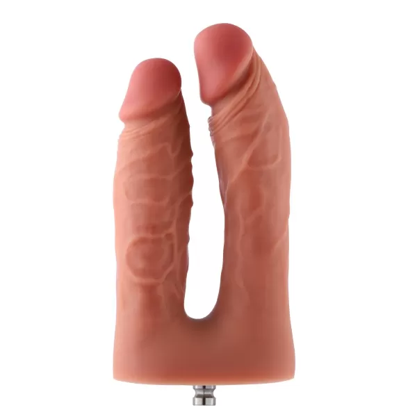 Hismith Lifelike Realistic Double Penetrator Kliclok Dildo 6.5 Inch