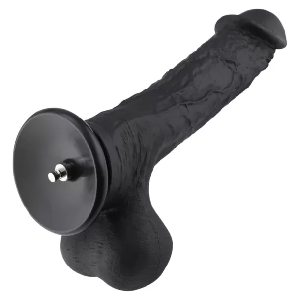 Hismith 12.4 Inches Black Super Huge Silicone Dildo For Hismith Premium Sex Machine