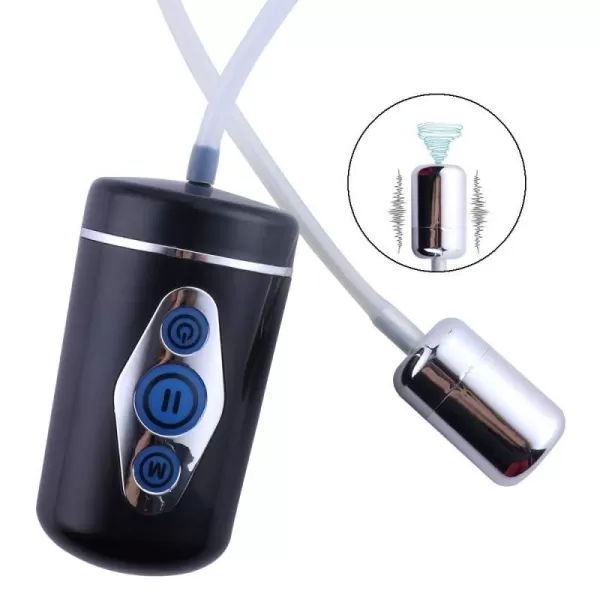 10 Frequency Vibrating Modes and 5 Sucking Modes USB Charging Device for Male Masturbator and Pussy Ass Sex Toy