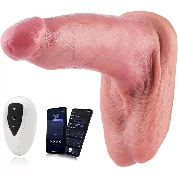 Wildolo Realistic Silicone Dildo, 8.3