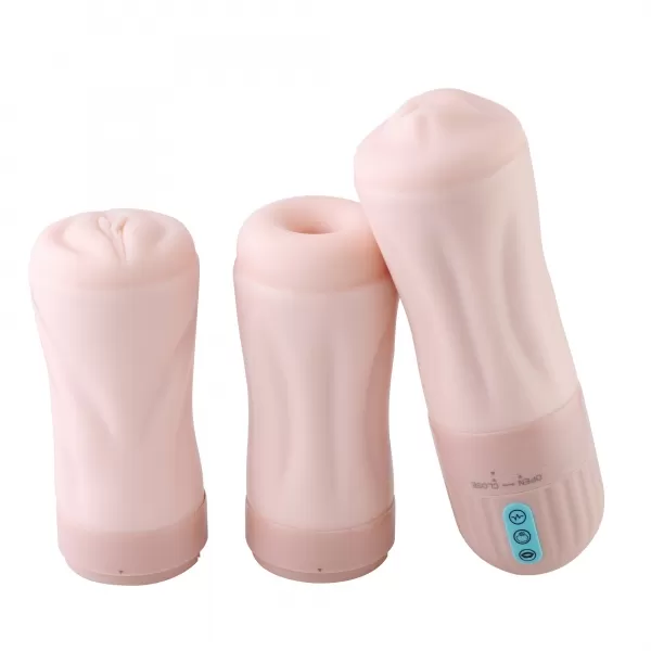 Sinloli Portable Detachable and Replaceable Main Unit and 3 Attachments Male Masturbator，Beate