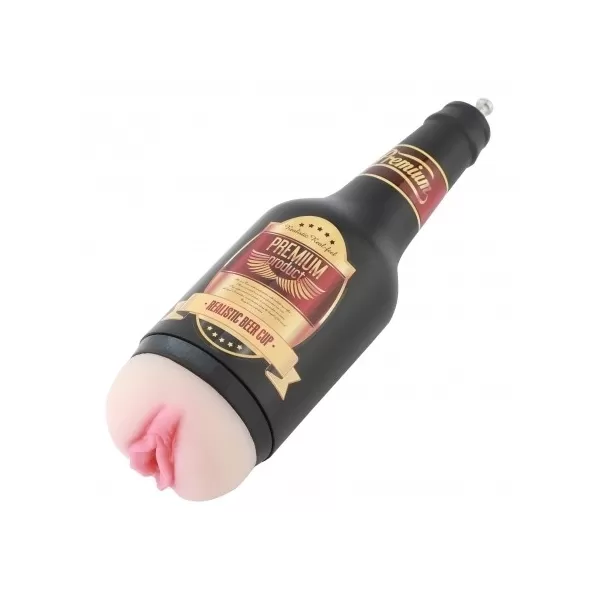 Auxfun TPE Material Aircraft Cup with EzfunLok Connector Beer Bottle Shape, Small Size