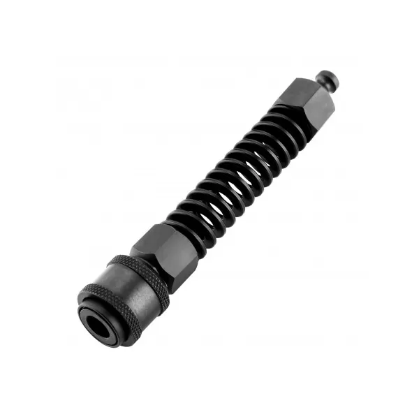 Auxfun 4.7 Inches Length Spring Adapter with EzfunLok System, Use for EzfunLok Connector Sex Machine