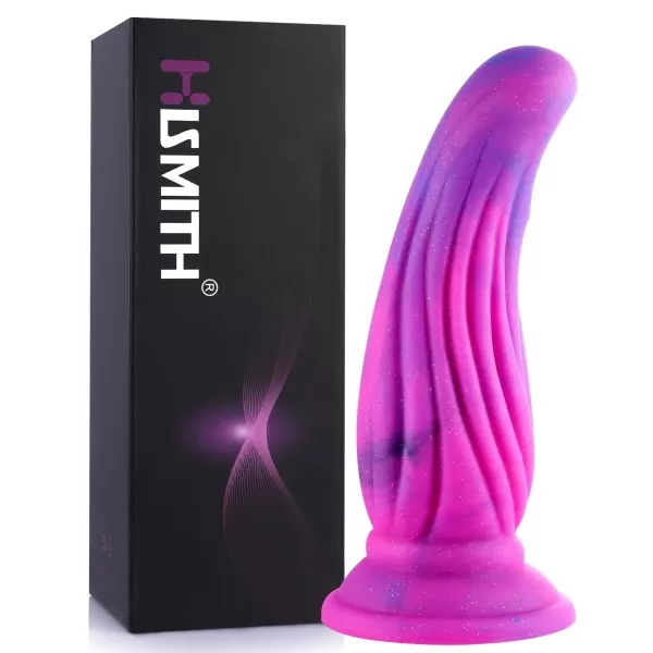Hismith 10.08 Inches Super Les Melons Dildo With Suction Cup