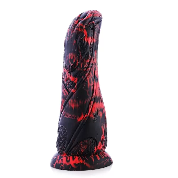 Huge Fantasy Monster Dildo, Soft Thick Vibrator Lifelike Penis With Suction Cup