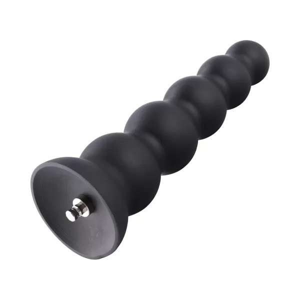 Hismith 9” Silicone Anal Dildo, Anal Beads With 5 Smooth Balls, Butt Plug With KlicLok System