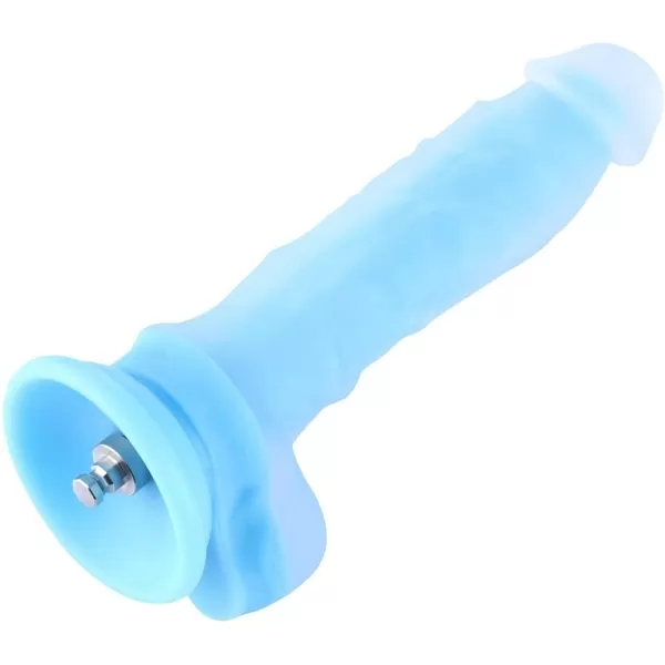 Hismith 9.65” Glow Dildo, Glows In The Dark Silicone Dong With KlicLok System